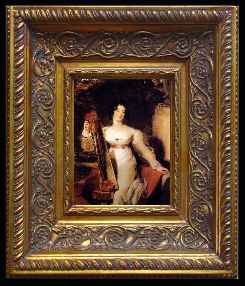 framed  Sir Thomas Lawrence Portrait of Lady Elizabeth Conyngham, Ta078